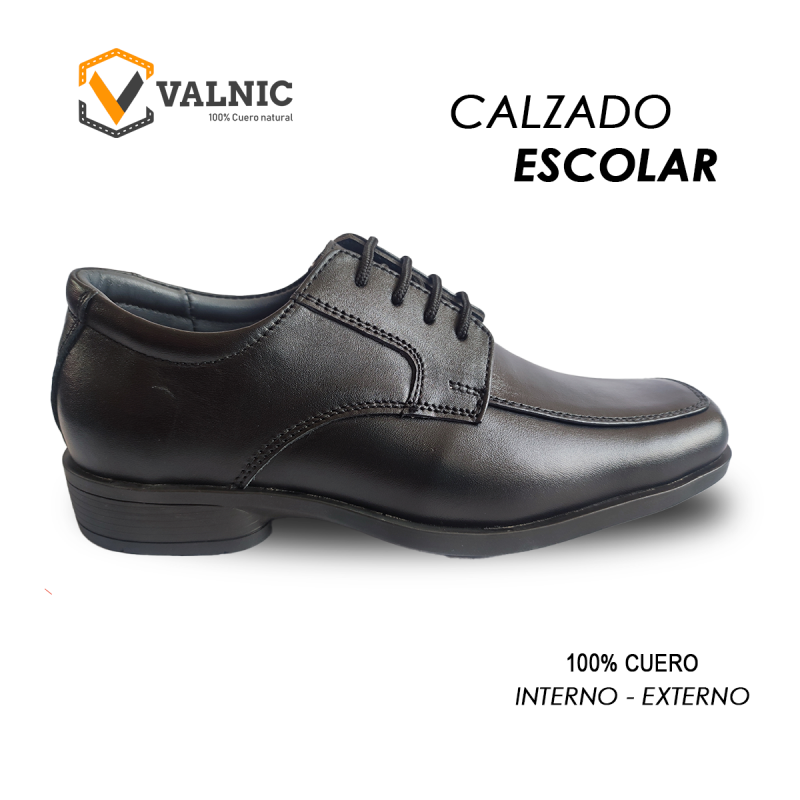 Zapato escolar con pasador